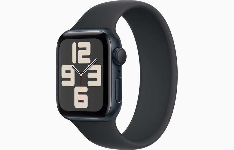 MXE73QL/A - Apple Watch SE GPS 40mm Mezzanotte Cassa Alluminio con Cinturino Sport Mezzanotte - S/M